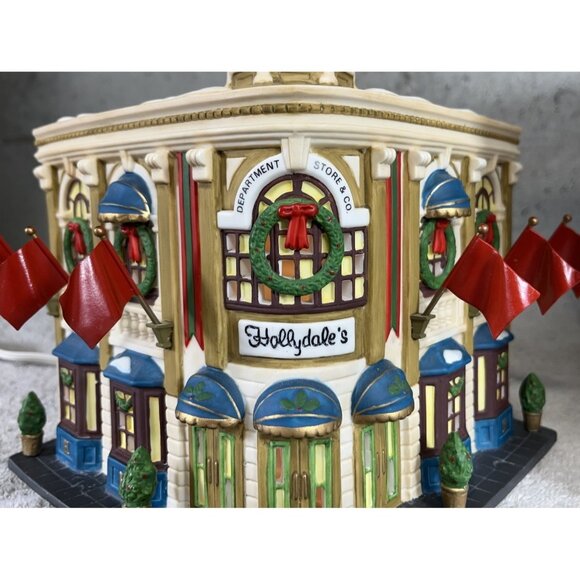 Dept 56 Hollydale's Department Store 55344 Christmas In The City Series Retired - Picture 4 of 9